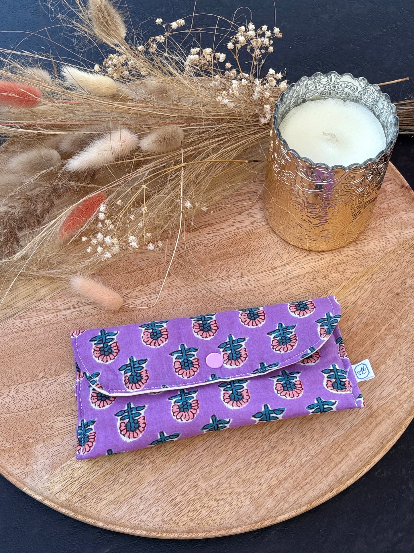 Étui à lunettes Iris